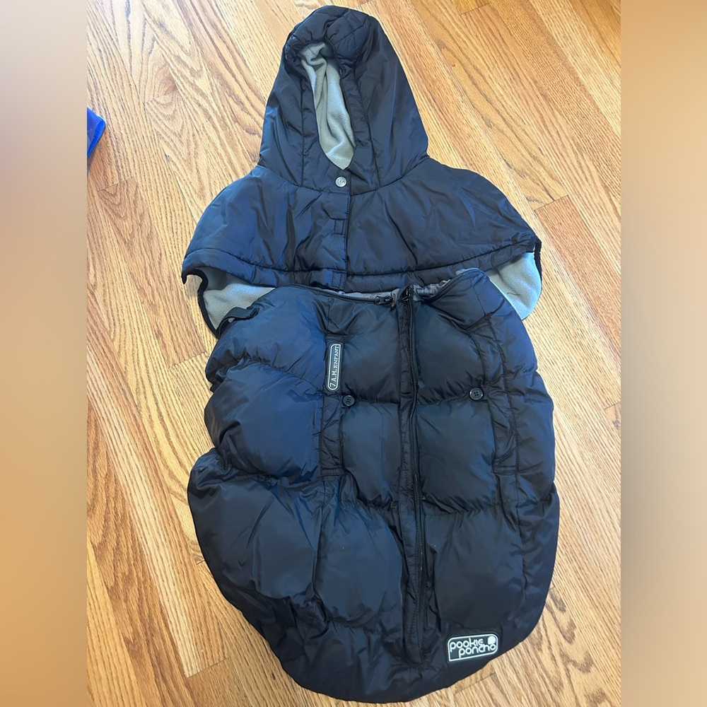 7am Enfant Pookie Poncho - like new!